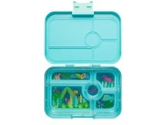 Yumbox Tapas bento madkasse blå/jungle med 5 rum
